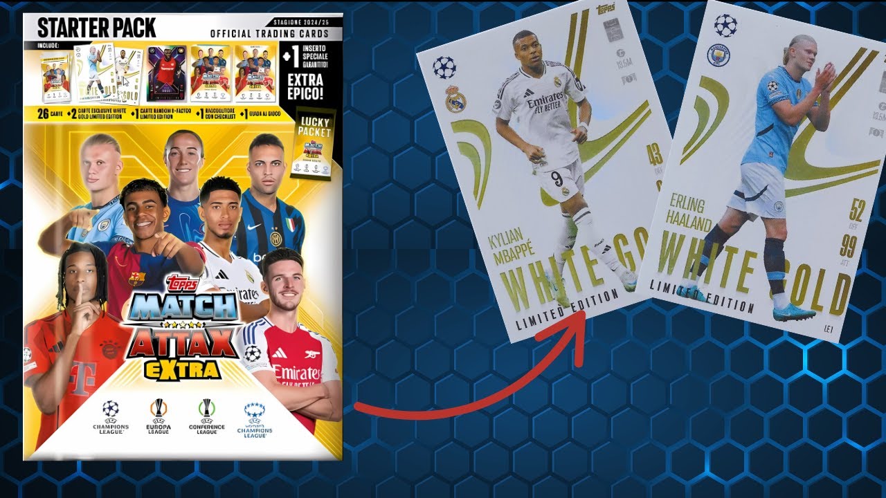 OPENING MATCH ATTAX EXTRA 2025 STARTER PACK 