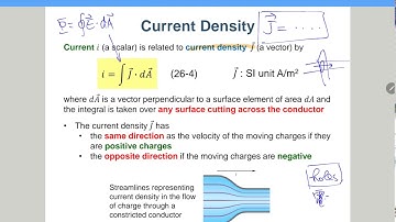 Physics II - Chap. 26 Current and Resistance - Part I - Spring 2021