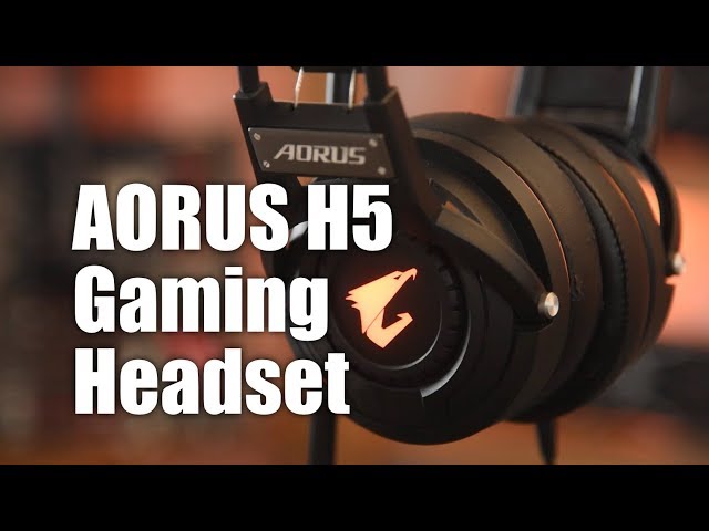 AORUS H5 Gaming Headset - Could've done A LOT MORE! - YouTube