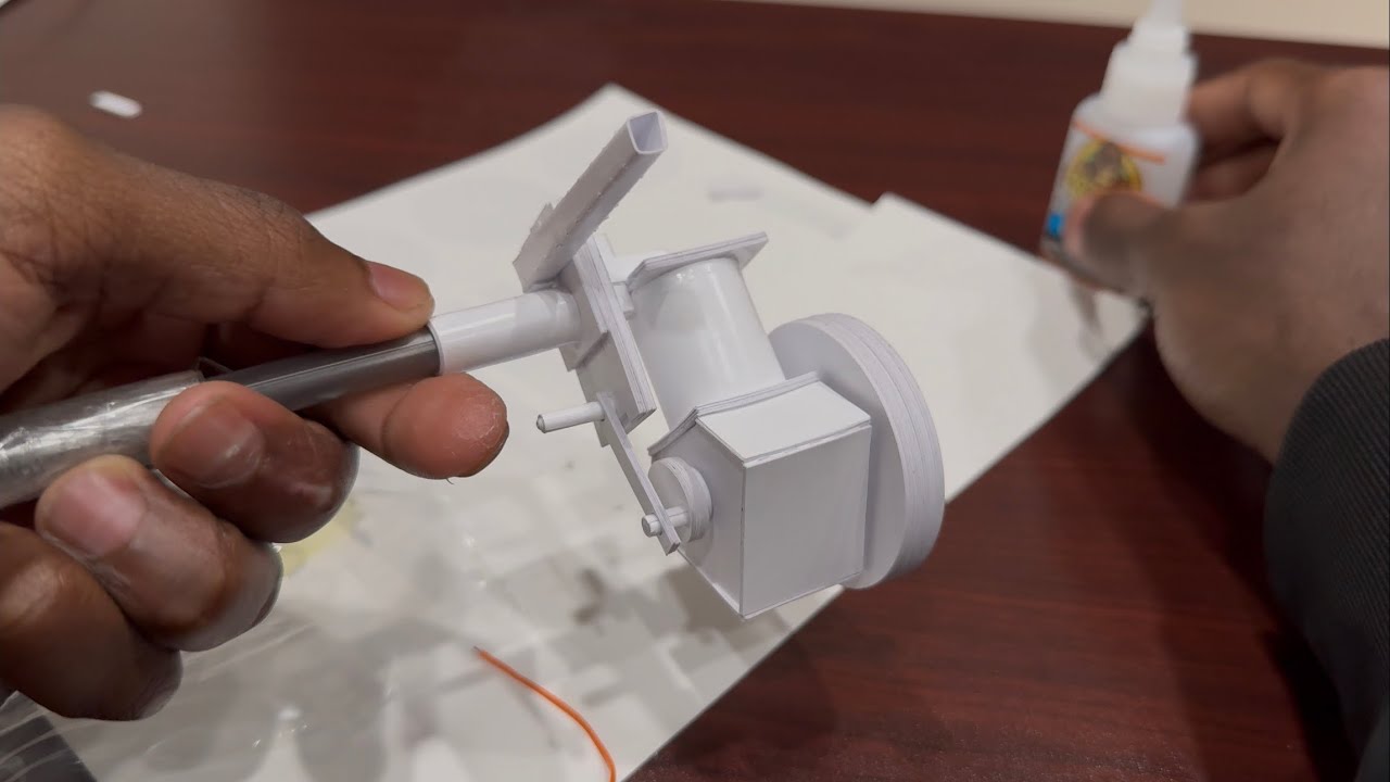 Single Cylinder Paper Engine Vs Air Compressor