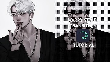 warpy style transition|| alight motion || Raevfx