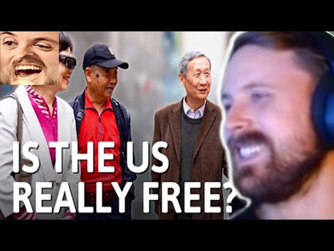 Forsen Reacts - This is How The Chinese See The US In 2024 | Street Interview
