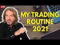 My Daily Trading Routine For 2021