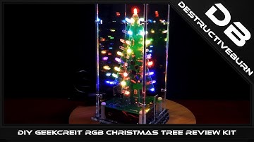 DIY Geekcreit RGB Christmas Tree Review Kit