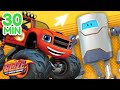Video Game Blazes Battles Robots 🤖 ! 30 Minute Compilation | Blaze and the Monster Machines