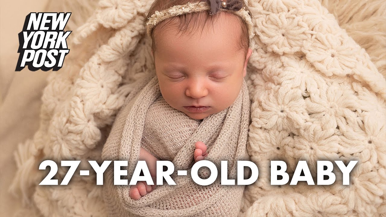This record-breaking baby is 27 years old — 2 years younger than her mom | New York Post