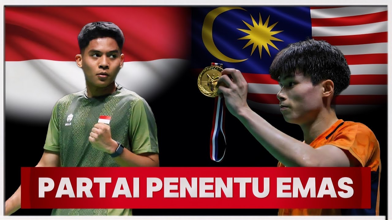 DRAMA! Saat Zaki Ubaidillah 🇮🇩 melawan Justin Hoh di Final Sea Games | Badminton 2026