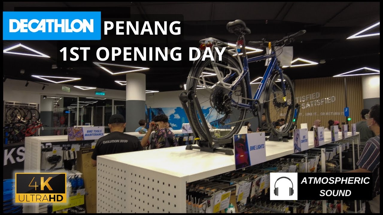 [4K] 1st Decathlon in Penang! POV Virtual Tour | Penang New Hotspots