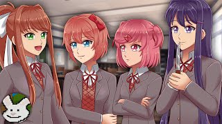 Doki Doki Literature Club Review - Perfectly Sane Dating Sim | Card Report