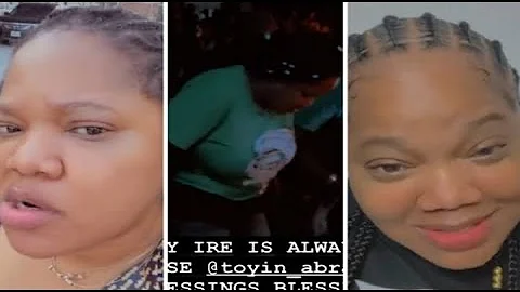Yoruba movie actress, Toyin Abraham FINALLY Took Her DANCING steps To Another LEVEL