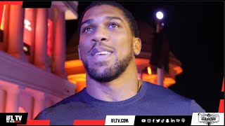 'USYK WILL BEAT FURY, BUT...' - ANTHONY JOSHUA RAW ON TYSON FURY, NGANNOU, WHYTE CLEARED & WILDER