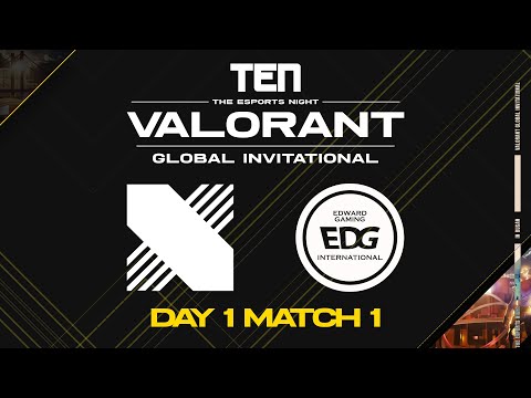 DAY1 MATCH 1 DRX VS EDG [TEN 2023 발로란트 글로벌 인비테이셔널_DAY1 라운드로빈]