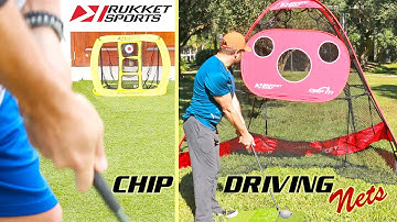 Rukket Sports GOLF CHIPPING NET + Rukknet DRIVING NET 🏌️ Review