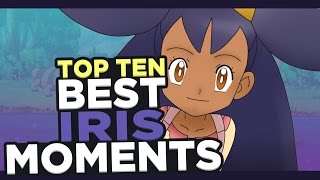 TOP 10 BEST IRIS MOMENTS | BLACK AND WHITE ANIME | FT.OZZYMITSU