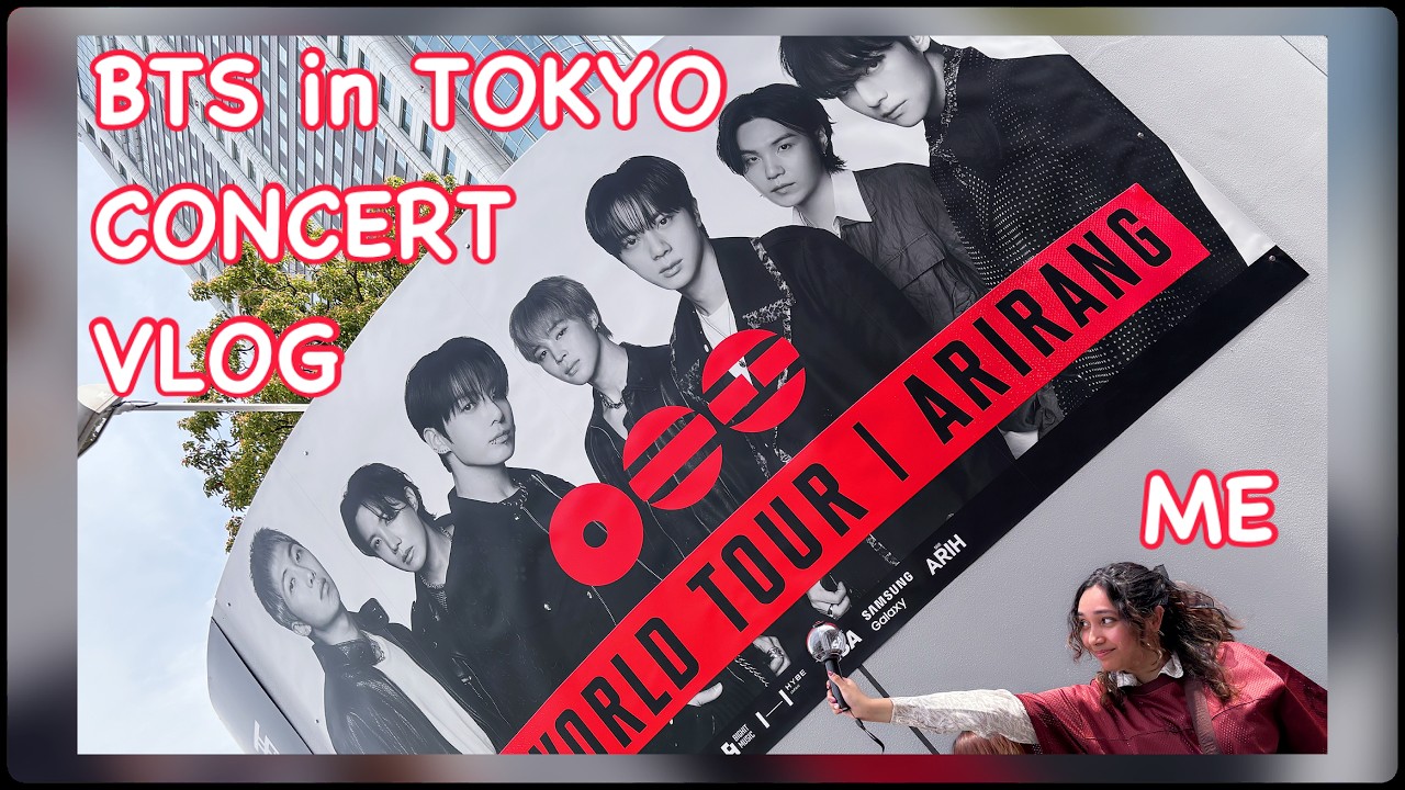 BTS ARIRANG WORLD TOUR IN TOKYO DOME EXPERIENCE + FANCAMS