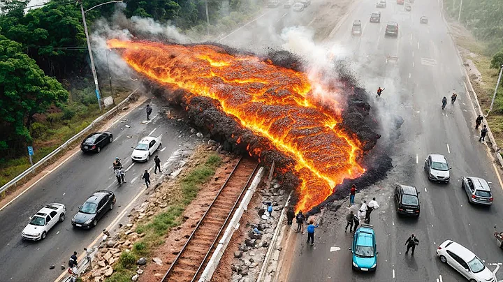 This was actually filmed with a camera.