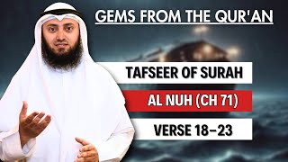 Tafseer of Surah Al Nuh | verse 18- 23 | Gems From The Quran | Ep 8