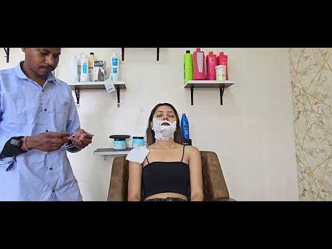 Face Shaving ASMR Massage | Clean Shave & Ultimate Relaxation.#asmr #viralasmr 