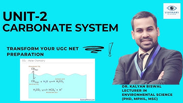 UGC NET Environmental Sciences | Unit-2 | Carbonate System #environmentalscience #ugcnet #ugcnetjrf