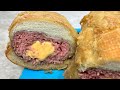 Homemade beef wellington