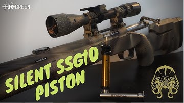 SSG10 / VSR SCORPION Airsoft Piston - Completely SILENT Novritsch SNIPER