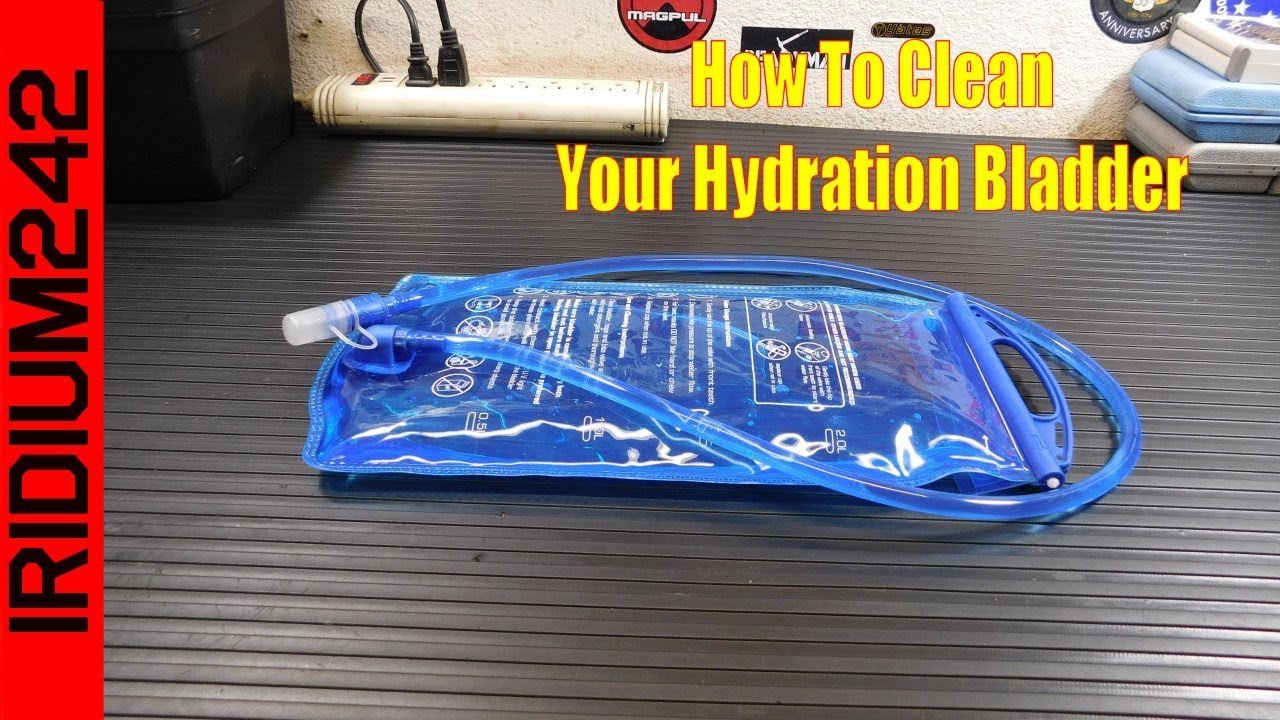 Prepper Tip: Cleaning your hydration bladder