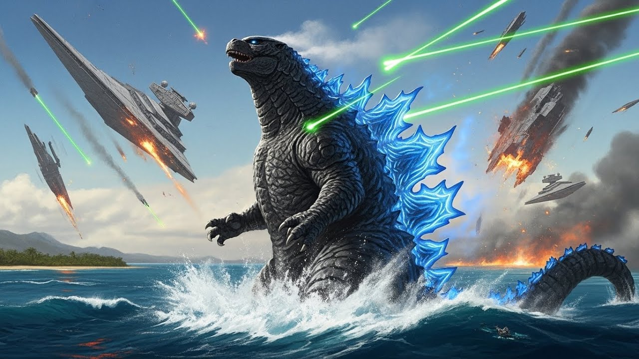 What If Godzilla Enters Star Wars Galaxy? - YouTube