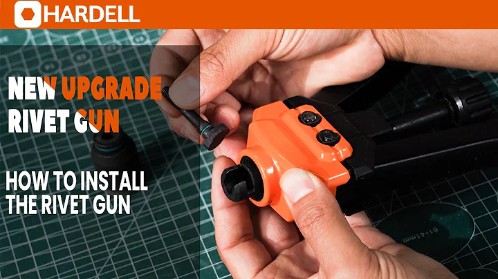 How to use the rivet gun?#hardell #tools #diy