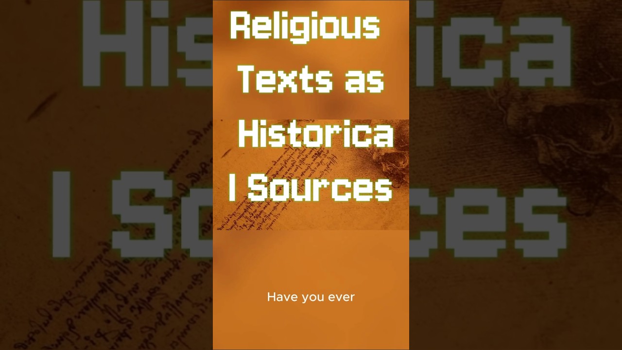 Религиозные тексты как исторические источники | Скрытая история в Священном Писании