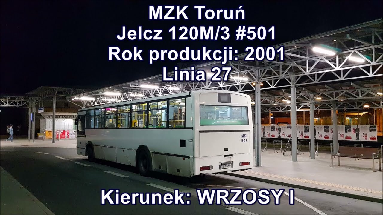 MZK Toruń - Linia 27, Jelcz 120M/3 #501