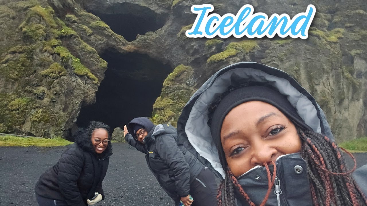 Last Day in Iceland 🇮🇸 | Yoda Cave Yoga, Black Sand Beach & Skógafoss