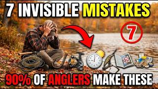 7 Mistakes 90% of Anglers Make WITHOUT KNOWING — You're Losing Trophy Fish Because of This