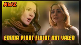 AWZ-Spoiler Folge 4935: Emma plant Flucht mit Valea #alles_was_zählt