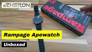 Monkeyman Rampage Smartwatch Unboxed