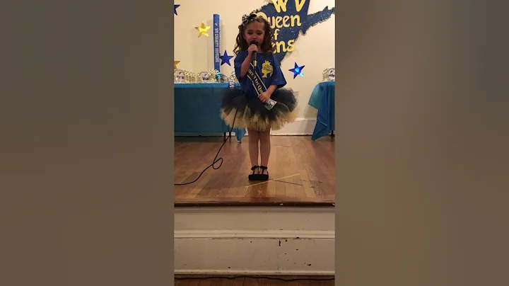 4-year old singing Star Spangled Banner