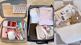 Travel Bag Packing Organizing TikTok Compilation