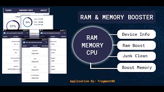 Ram and Memory Booster Android Application screenshot 2