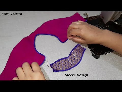 Simple and easy sleeve design|simple and easy method of stitching - YouTube