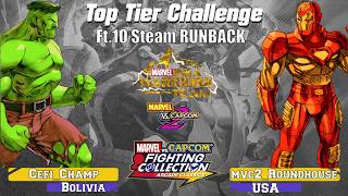 MVC Fighting Collection: Mvc2 TOP TIER SET: mvc2_RoundHouse vs Cefi_champ Ft 10 :.27.04.26 RUNBACK 🔥