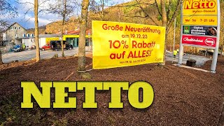 Netto Neueröffnung 19.12.2023 Es ist vollbracht Supermarkt der in Dahl ist geöffnet