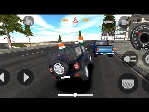 Indian thar ♥️ simulator thar ♥️ driving 😱 race