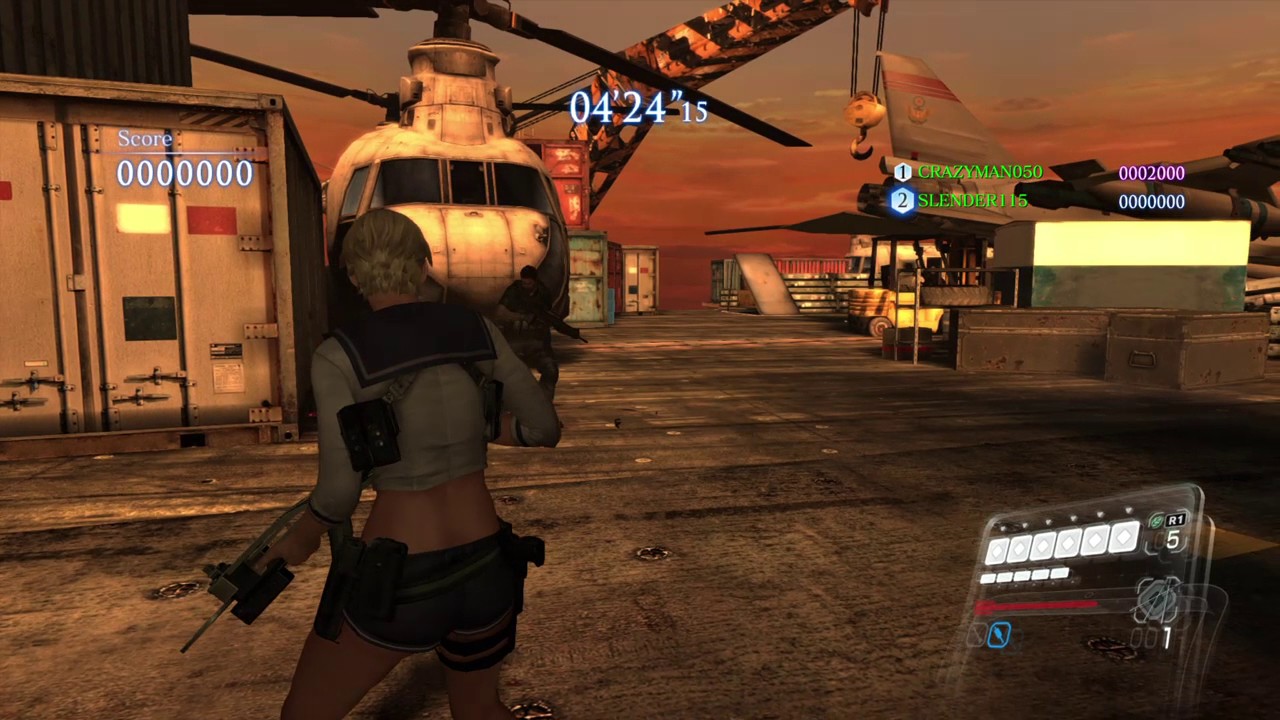 RESIDENT EVIL 6 Jon's rage - YouTube