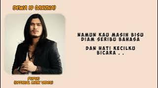 DEWA 19 feat VIRZHA - Pupus ( Lirik Video)