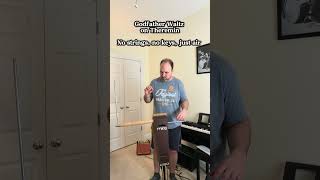 Godfather Waltz on Theremin #theremin #music #moog #thegodfather
