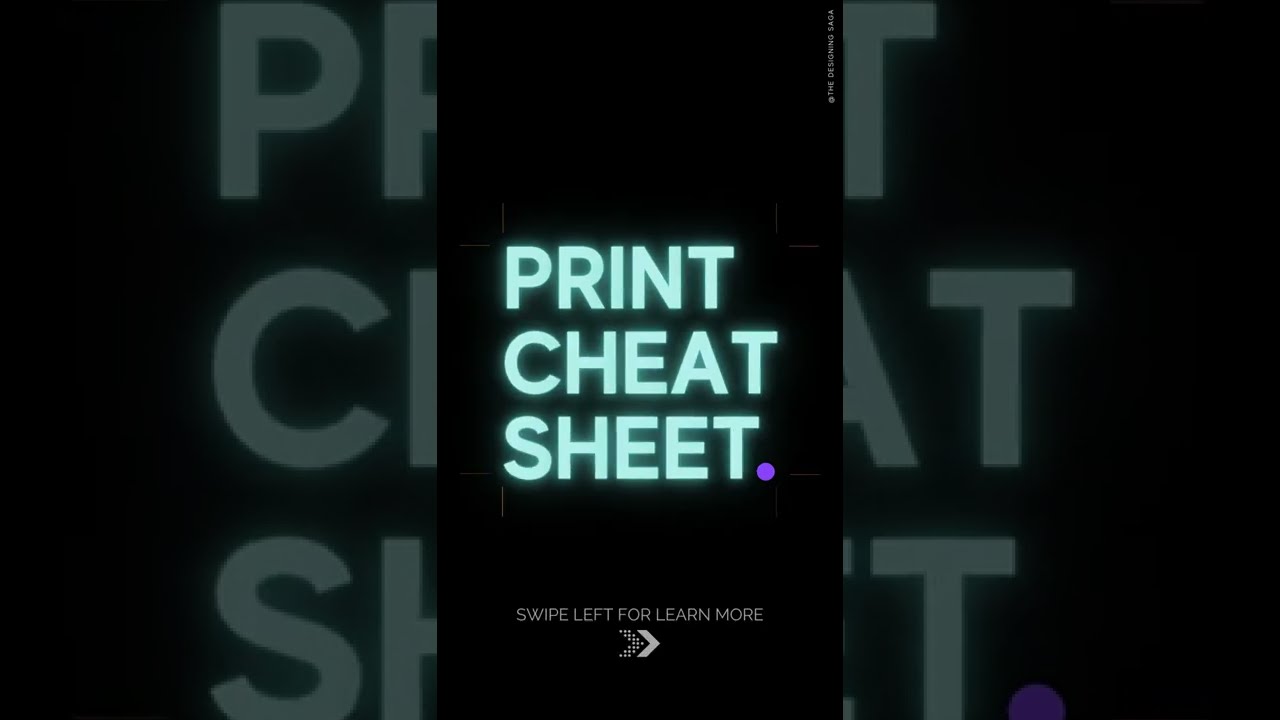 Know About the Print Size | Printing Cheat Sheet | Simple Editing Tricks | Canva Editing | 