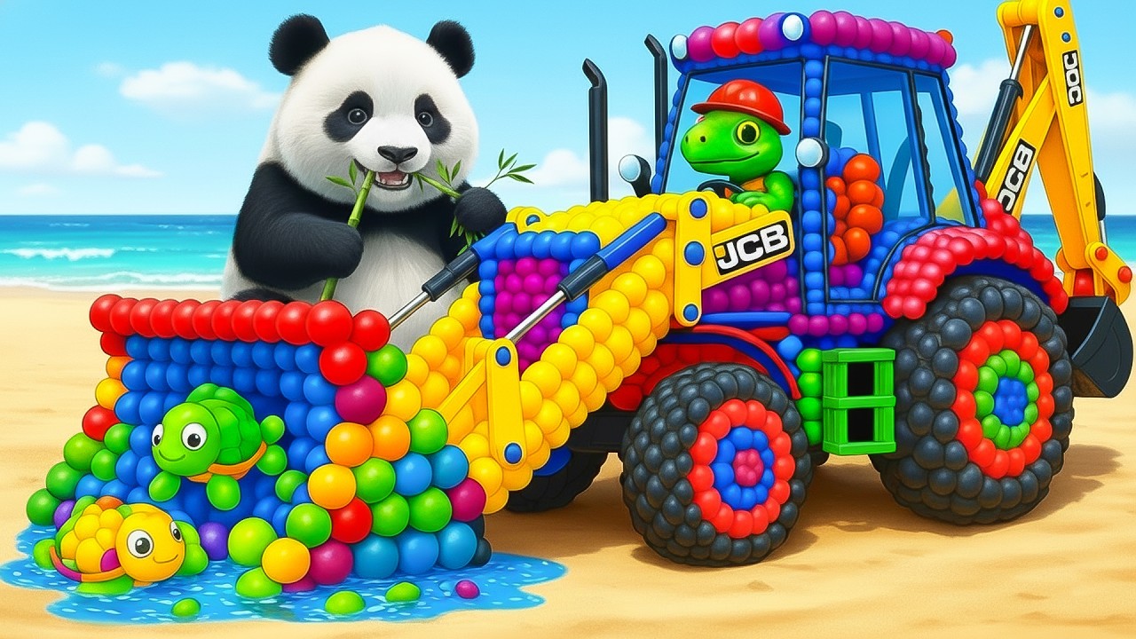 The mascot vibrato assistant Tractor and Truck placed on the football field is popular, co produced