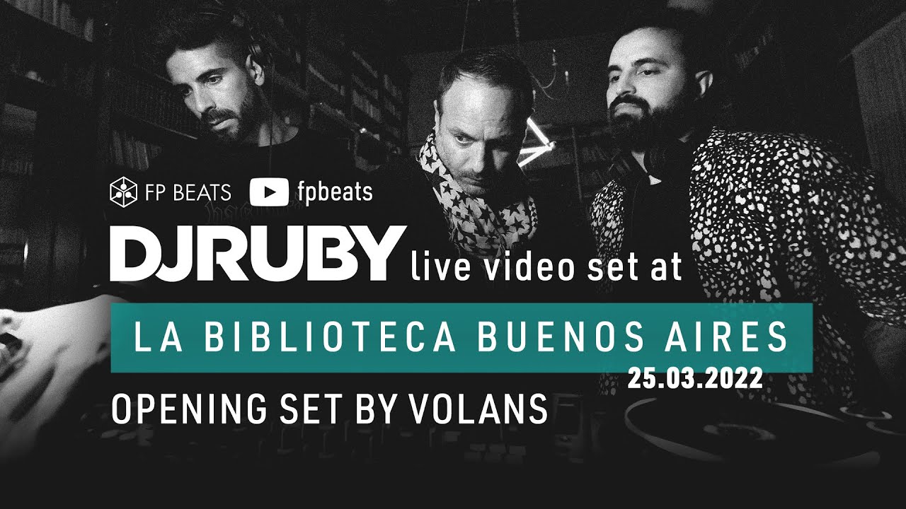 DJ Ruby  La Biblioteca Boiler Room for FP BEATS  warm up by VOLANS 