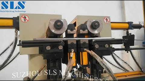 easy to operate double heads tube bender pipe bending machine