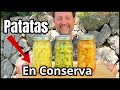 3 CONSERVAS DE PATATAS (patatas en conserva) guárdalas durante meses! - GUILLE RODRIGUEZ