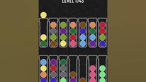 【Ball Sort Puzzle】Level.1743
